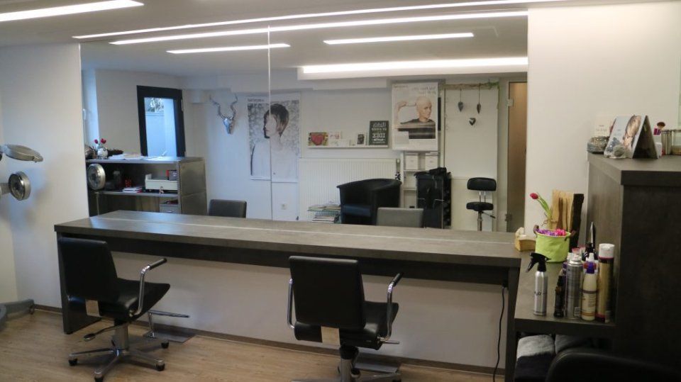 Friseursalon, Arbeit von Bleisteiner Andreas Innenausbau