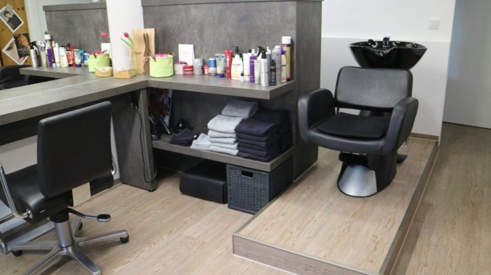 Friseursalon, Arbeit von Bleisteiner Andreas Innenausbau