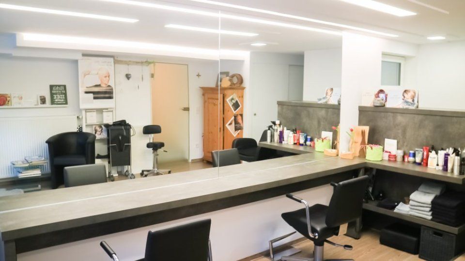 Friseursalon, Arbeit von Bleisteiner Andreas Innenausbau