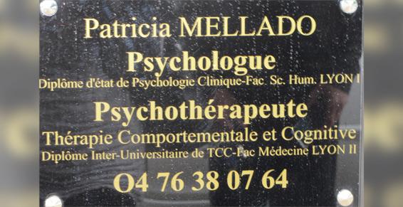 Patricia Mellado à Saint-Marcellin - Psychologues Patricia Mellado à Saint-Marcellin - Psychologues
