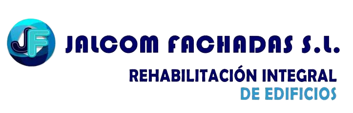 Un logotipo para jmcom fachadas sl rehabilitación integral de edificios