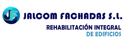 Un logotipo para jmcom fachadas sl rehabilitación integral de edificios