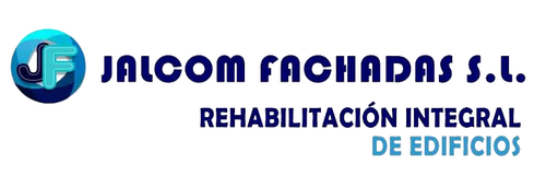 Un logotipo para jmcom fachadas sl rehabilitación integral de edificios