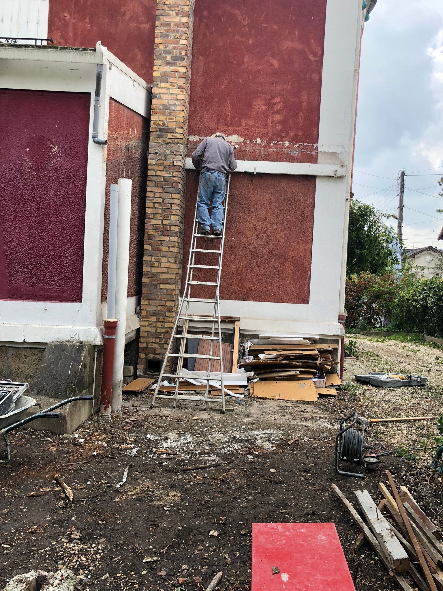 Espace avant travaux