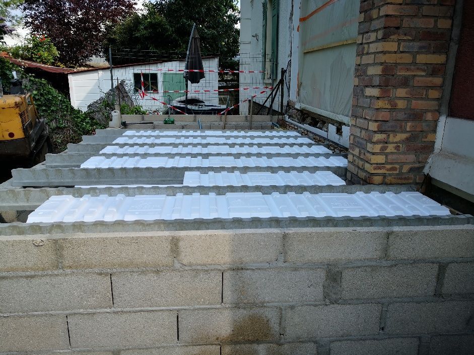 Préparation du toit