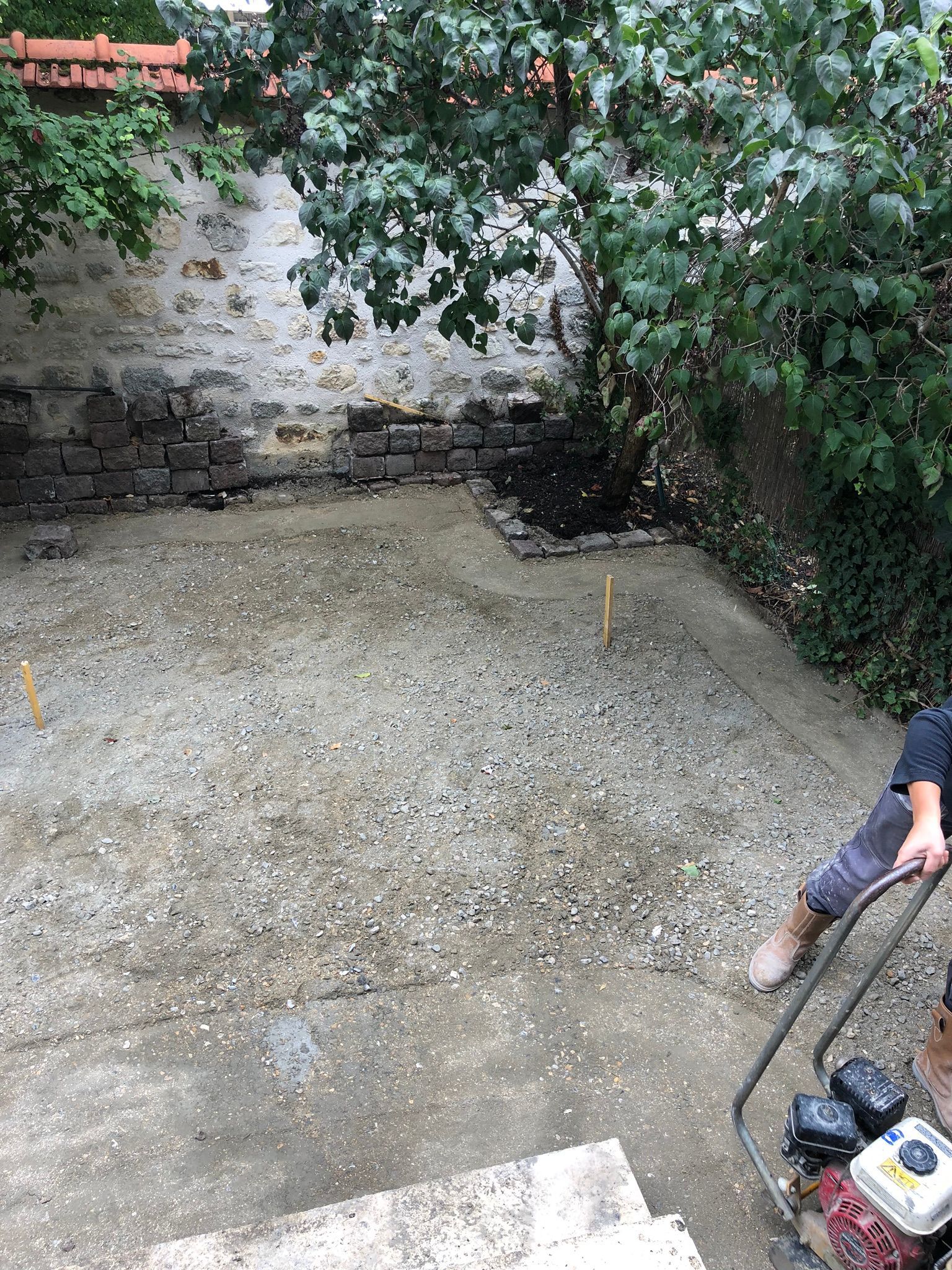 Préparation du terrain