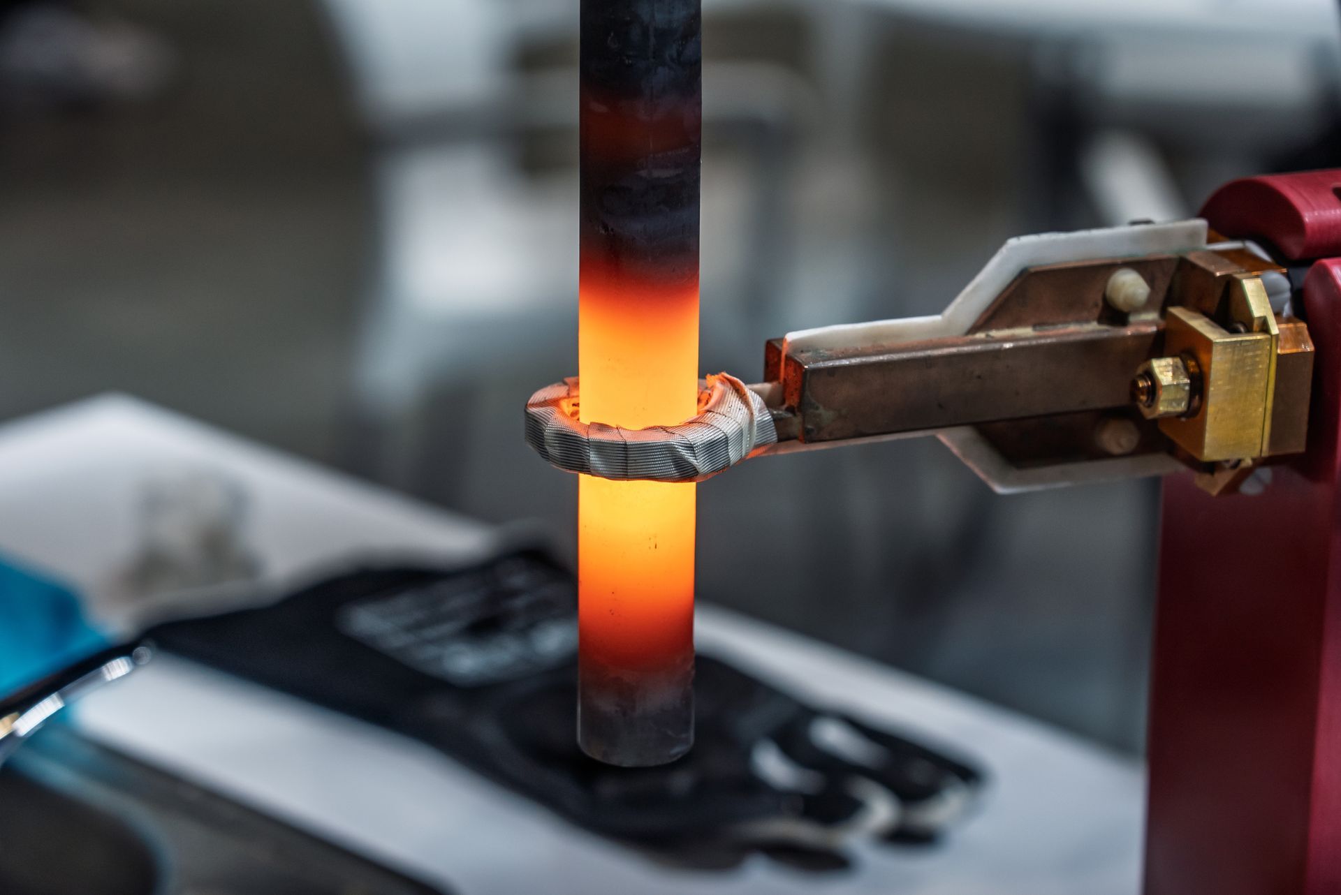 Traitement thermique sur pièce métallique