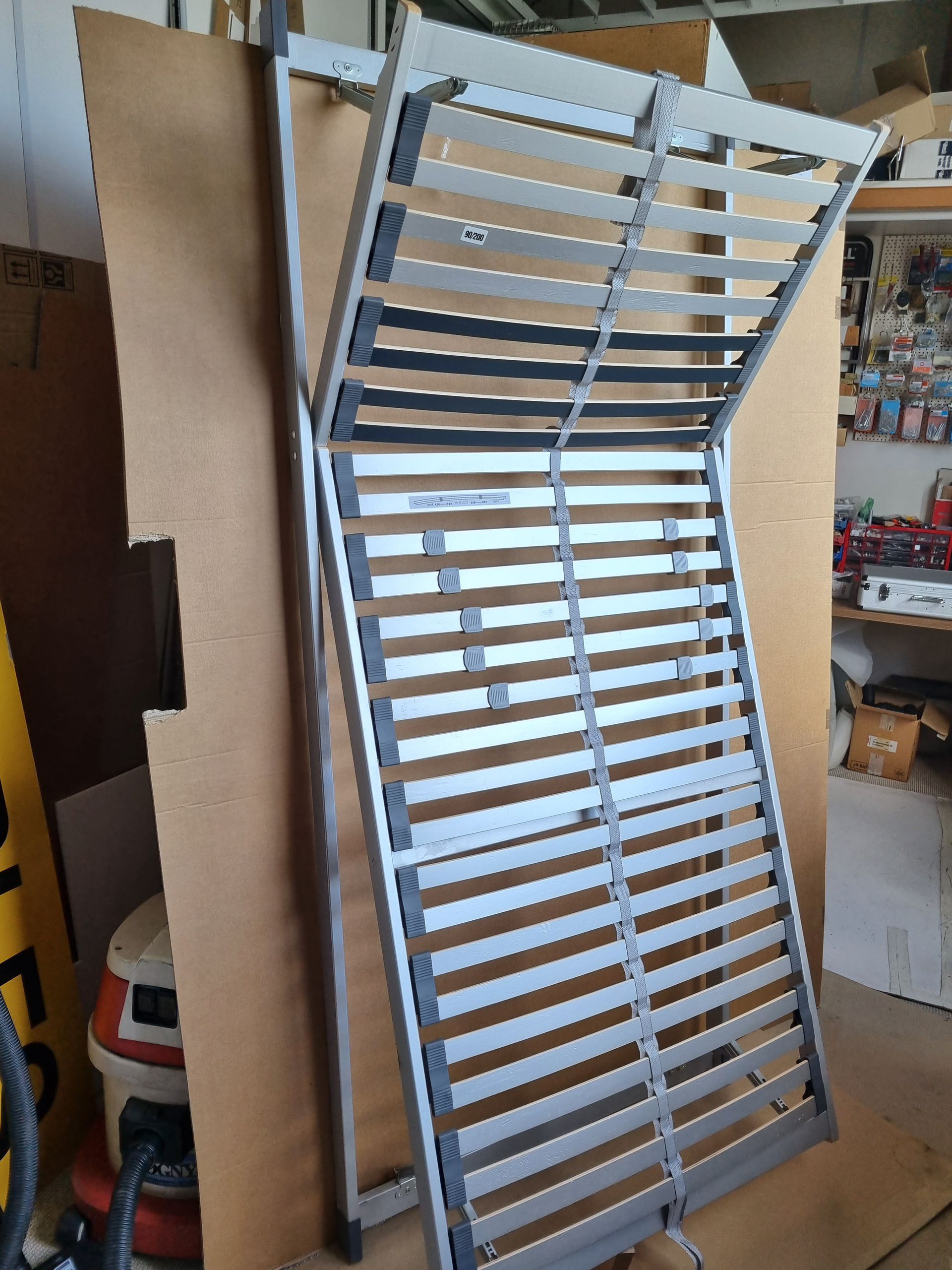 Sommier à lattes tête et pieds réglables