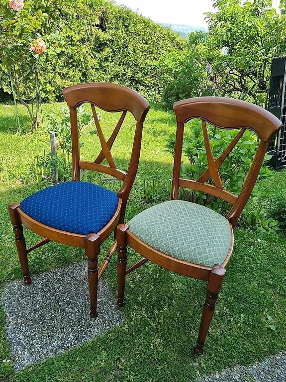 Chaises en merisier 