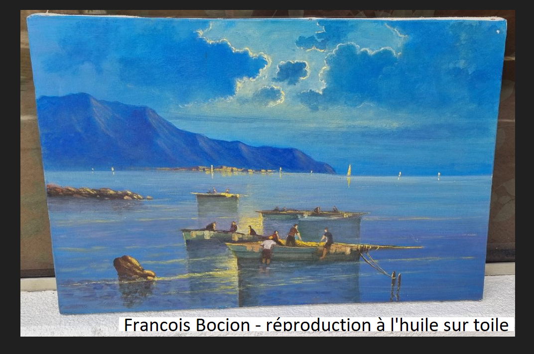 Tableau de François Bocion. Reproduction