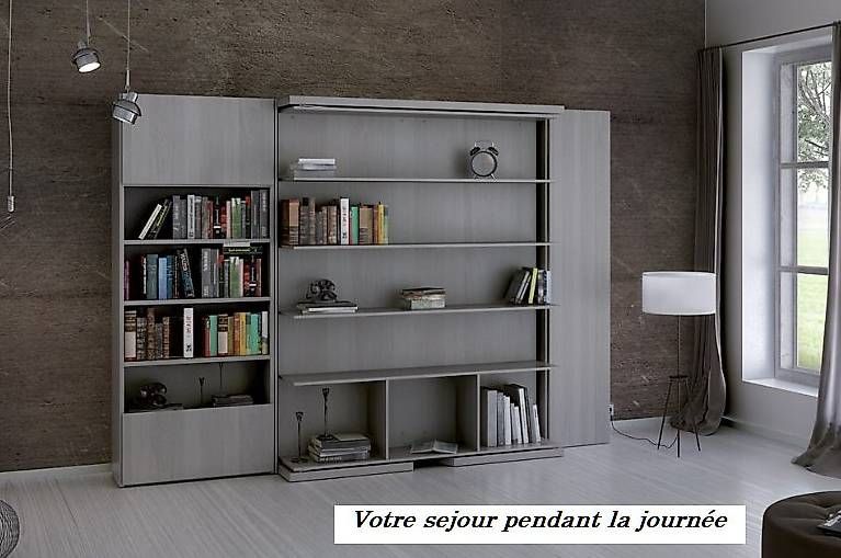 Lit tournant escamotable 