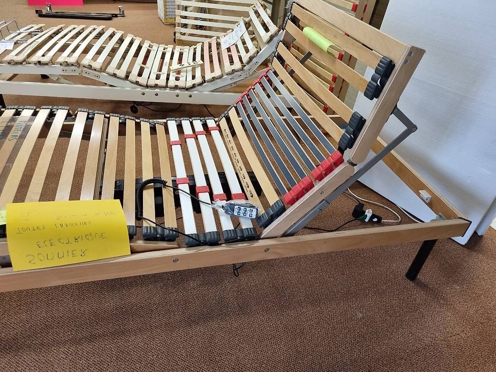 Sommiers électriques sur pieds