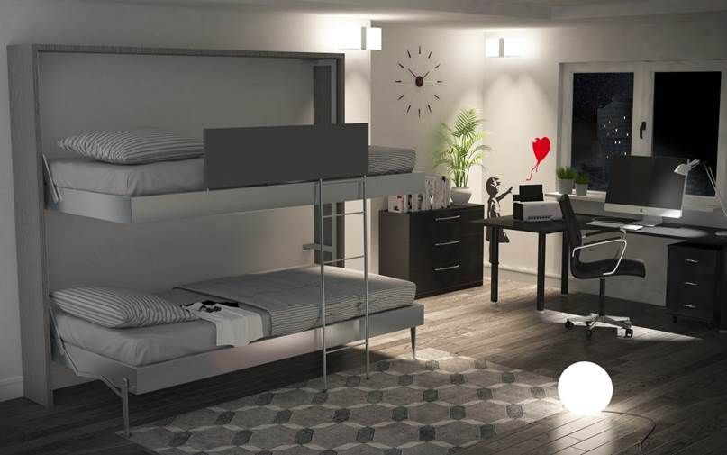Lits à étages pour jeunes et adultes !