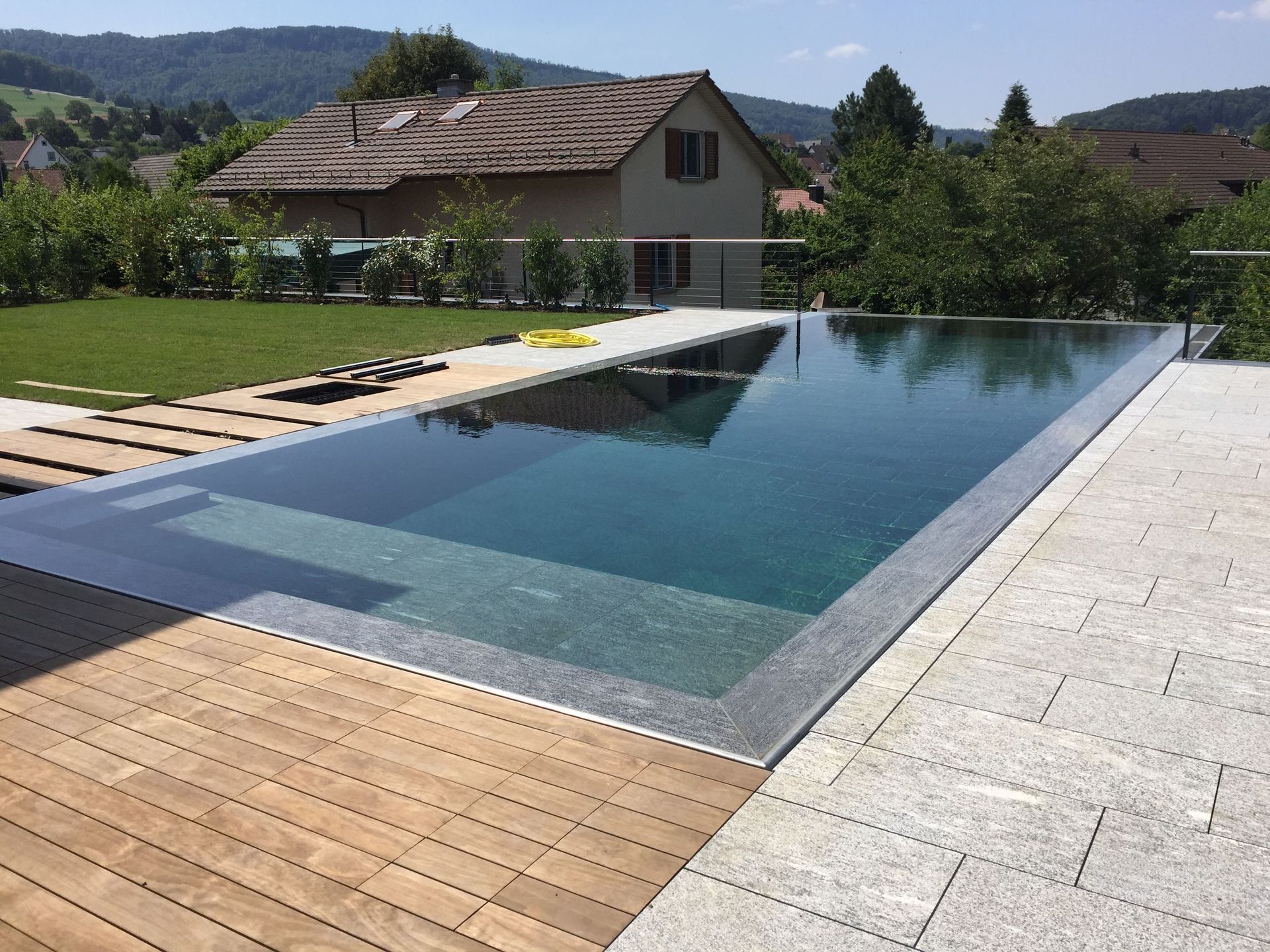 Pool im freien