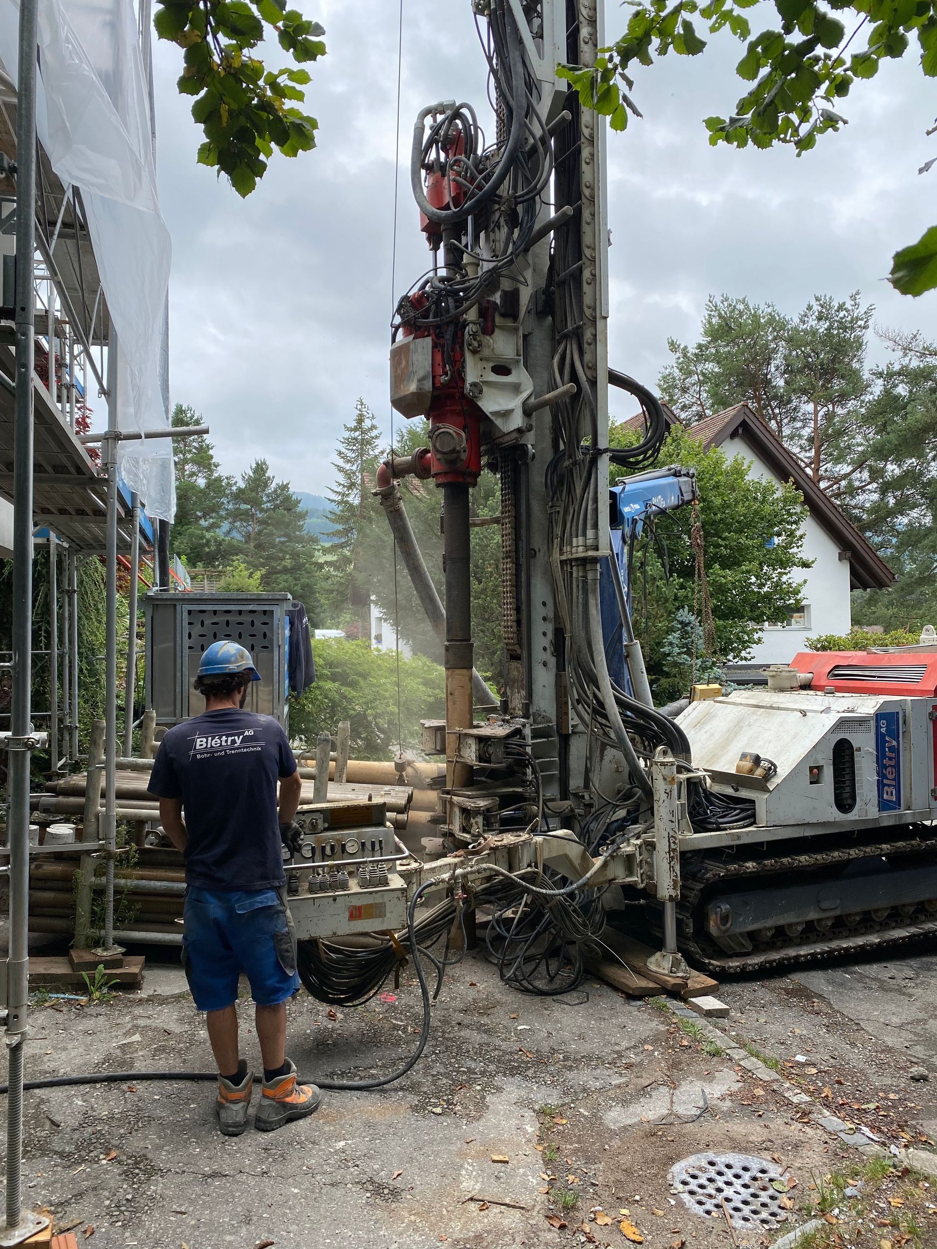 Bauarbeiten im freien
