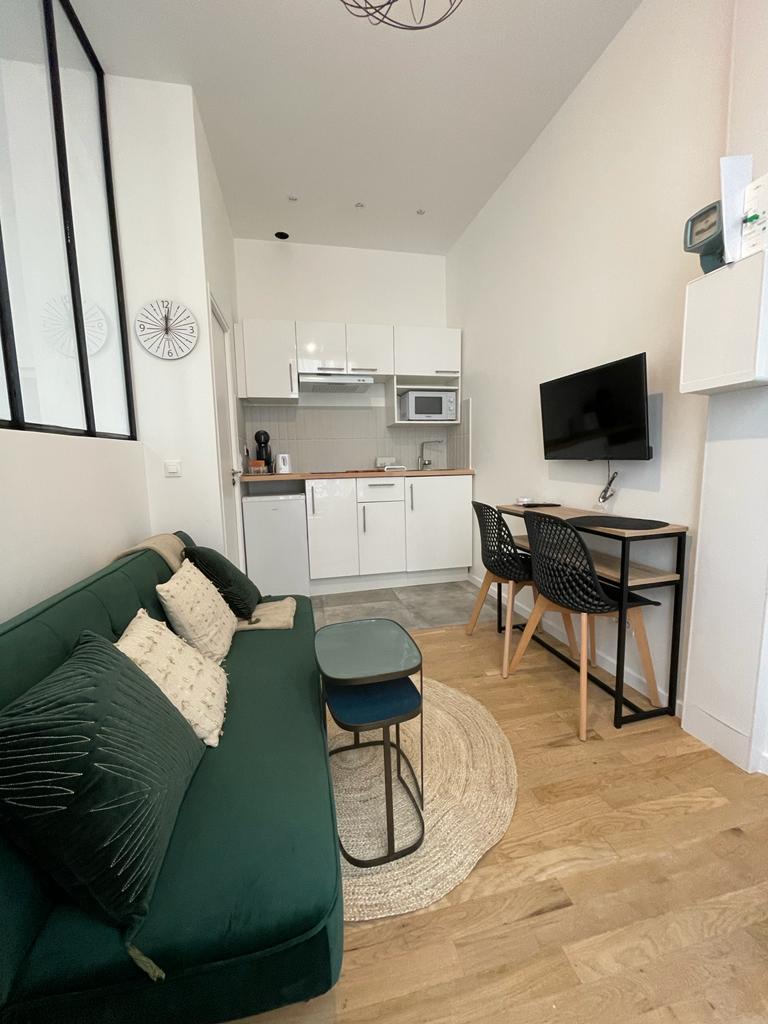 Création d'une petite cuisine aménagée