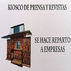 Una imagen de un quiosco en español sobre un fondo blanco.