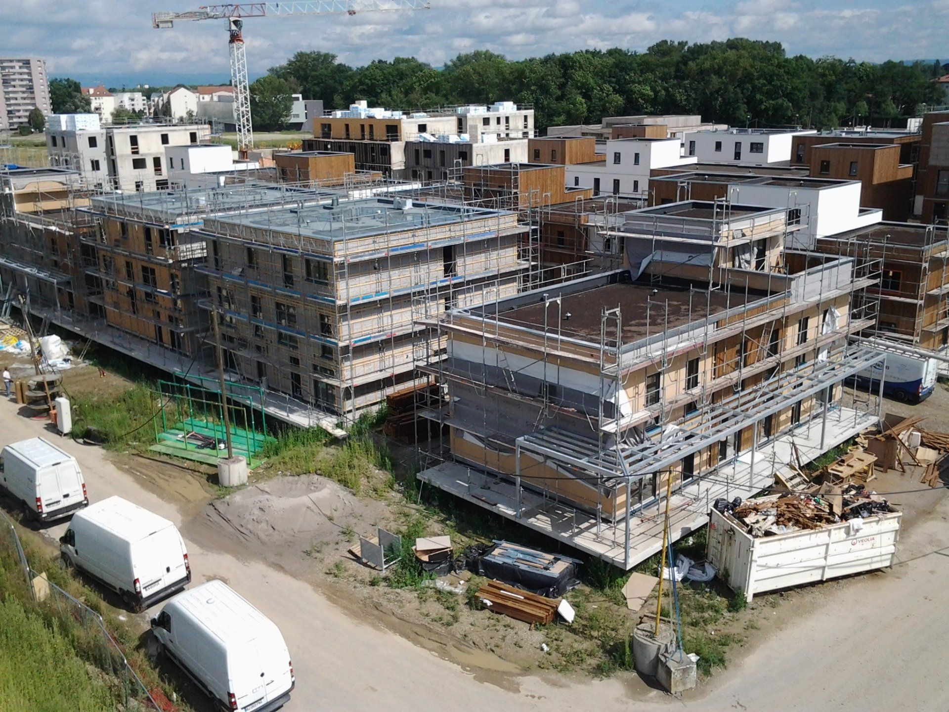 Bâtiments en bois, grandes dimensions