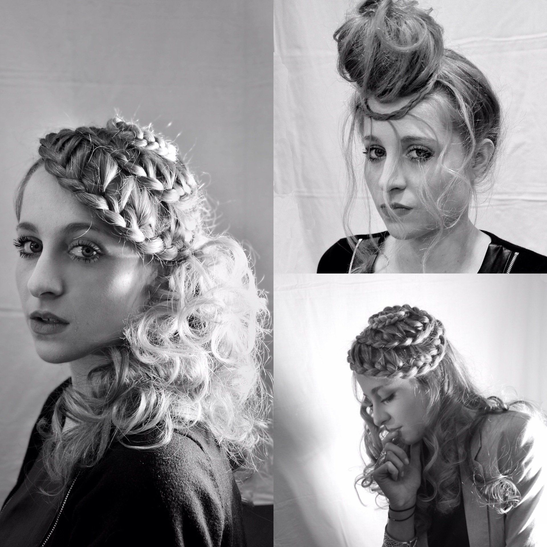 Modèle coiffure tressé