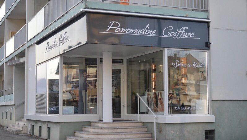 Salon de coiffure Pommadine extérieur