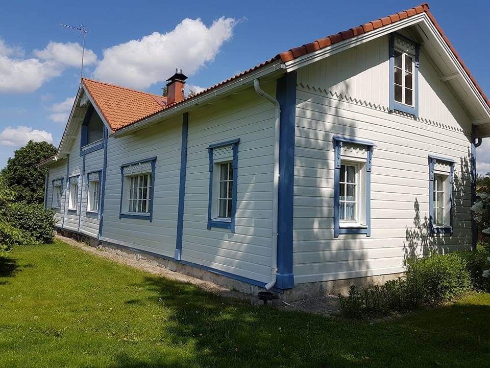 Puutalon maalaustyöt