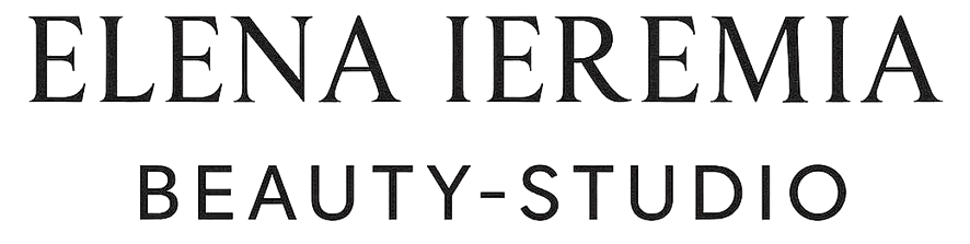 Un logotipo en blanco y negro para Elena Beauty Therapy.