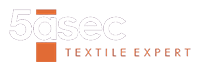 Un logotipo para una empresa llamada 5 sec textile expert