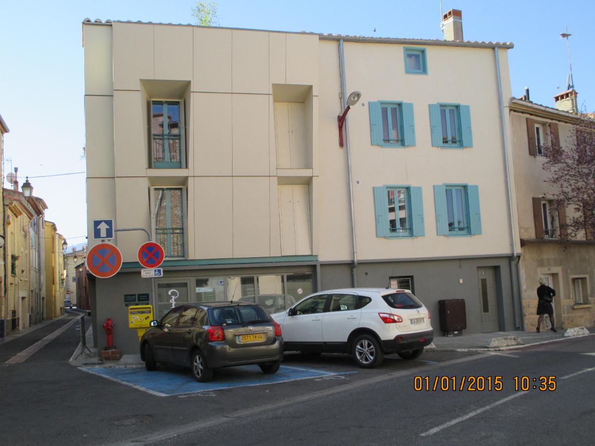 Rénovation immeuble32 réfection façade Maureillas 2014