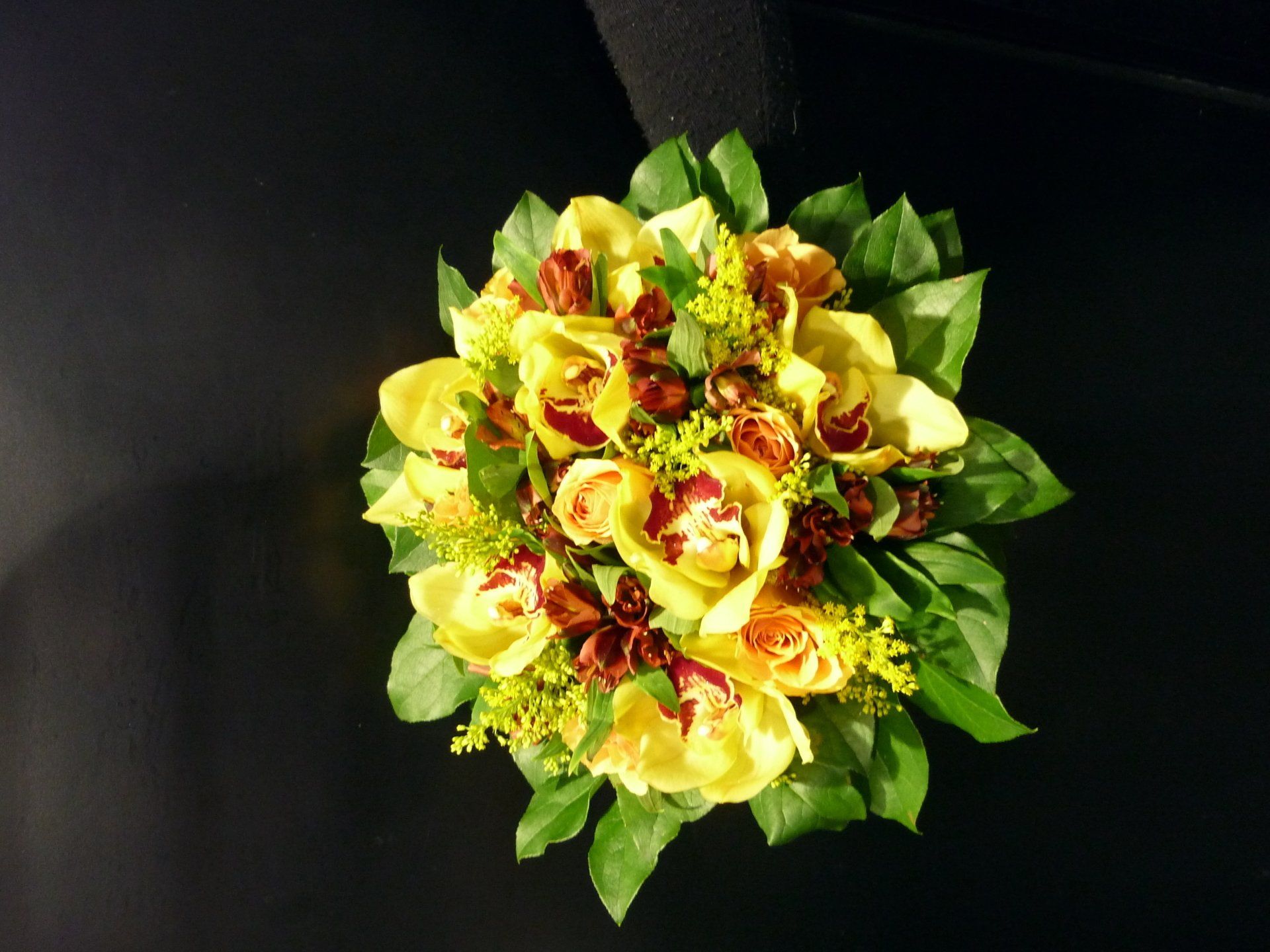 Bouquet de fleurs jaunes