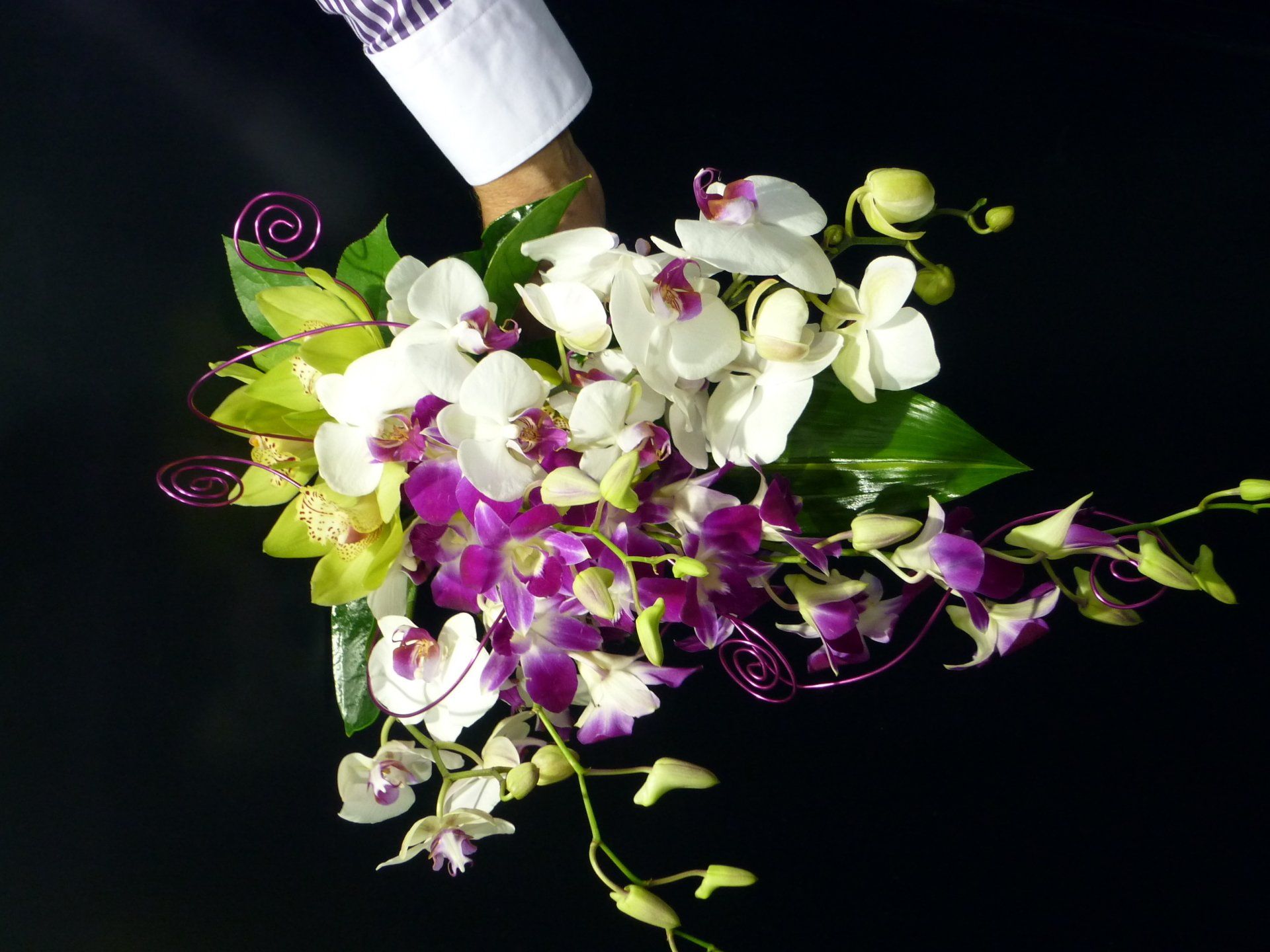 Bouquet de fleurs multicolores