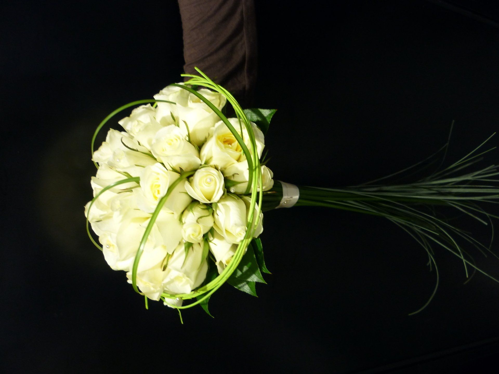 Bouquet de fleurs blanches