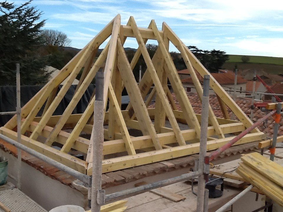 Installation de charpente