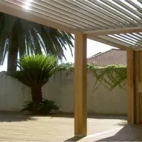 Pose de pergola