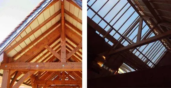 Pose de charpente et couverture