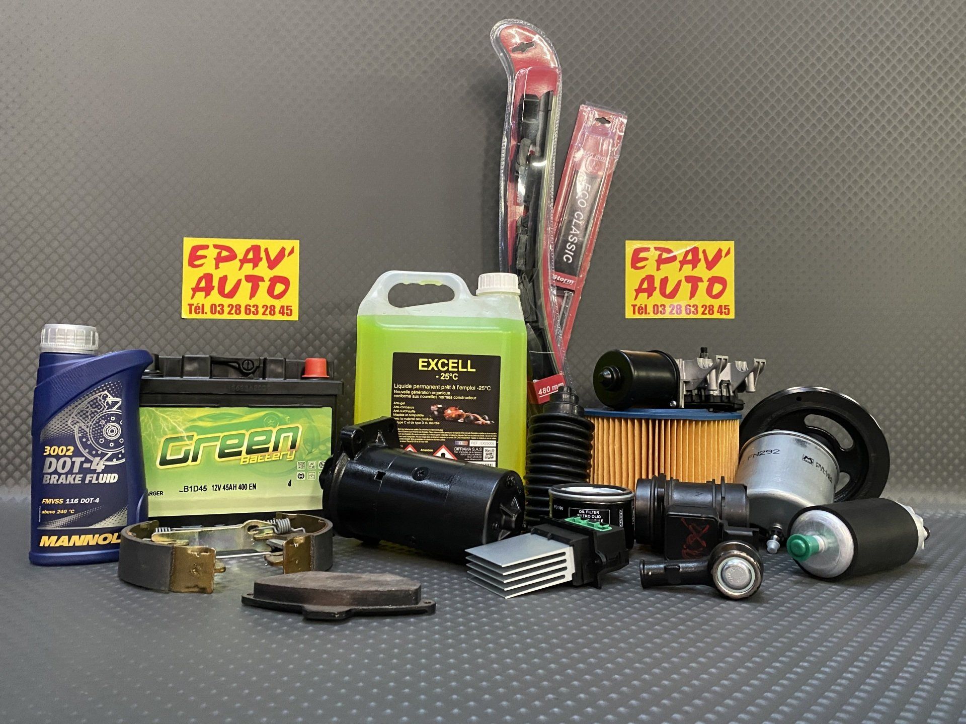 Plusieurs produits de 