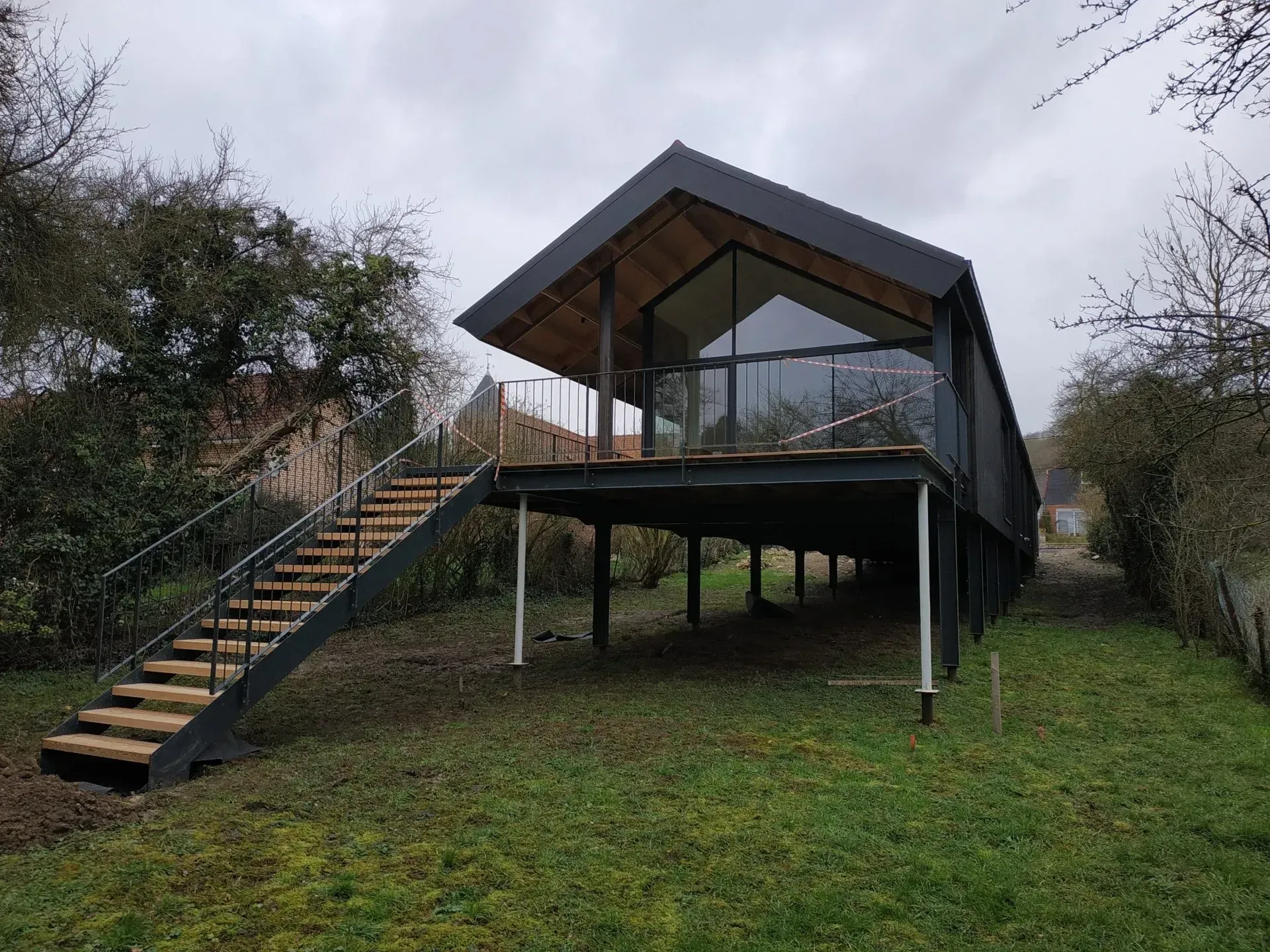 Fabrication de menuiserie extérieure, escalier