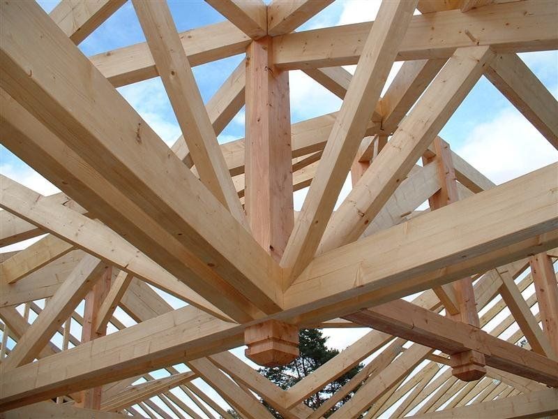 Charpente en bois traditionnelle