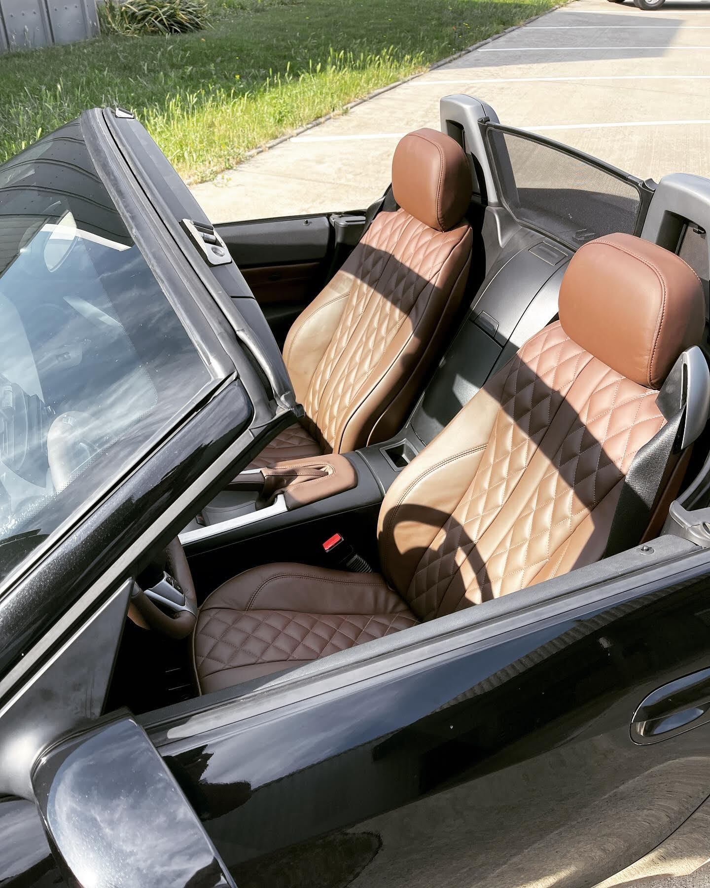 cuir voiture décapotable