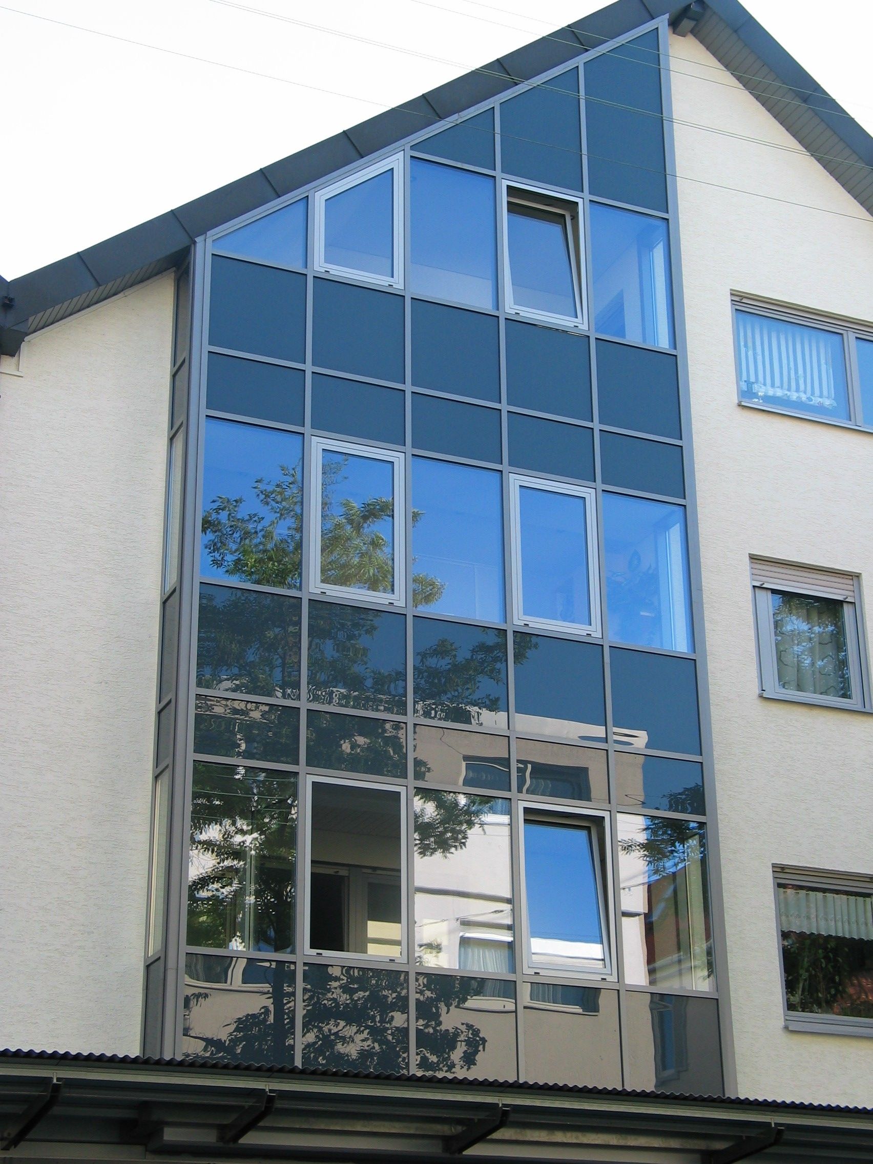 Alu-Glas-Fassade Alu-Fenster Metallbau Bößenecker GmbH