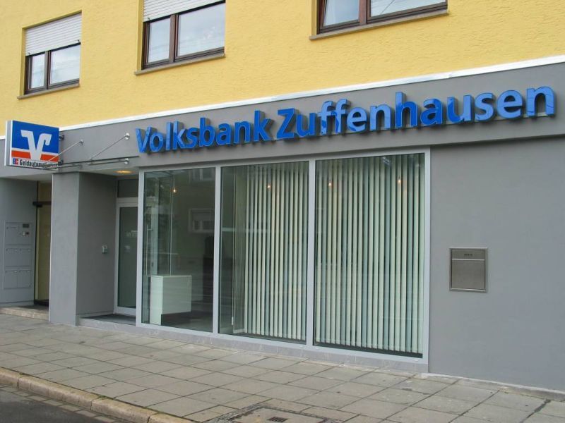 Projekt Volksbank Zoffenhausen Metallbau Bößenecker GmbH
