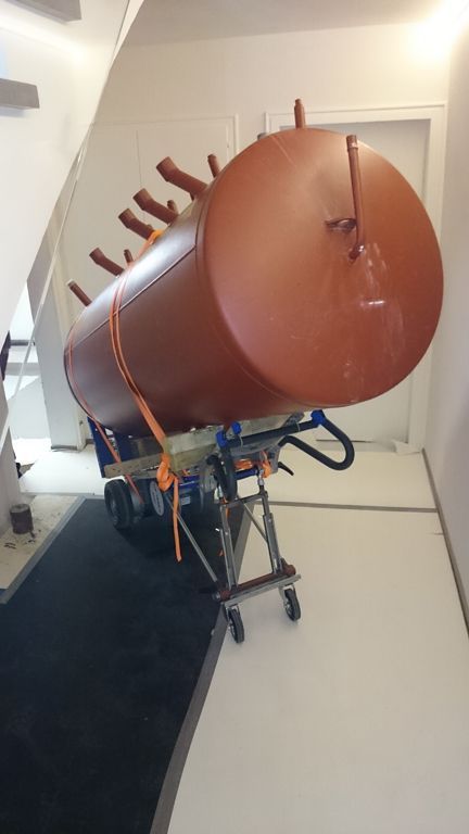 Einbringung Kombi-Speicher - F. Tonet GmbH