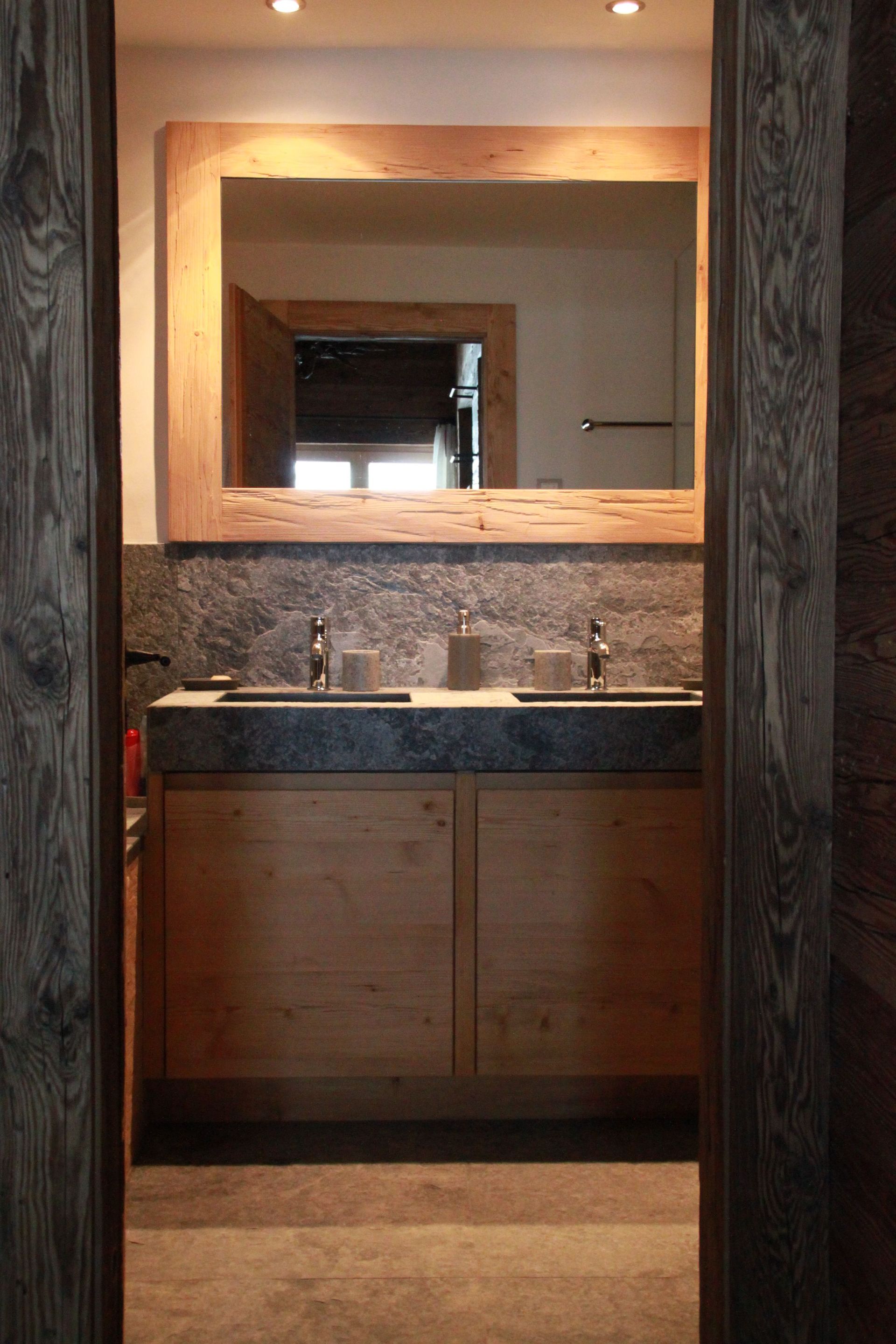 Meuble lavabo - Créa'Bois Sàrl