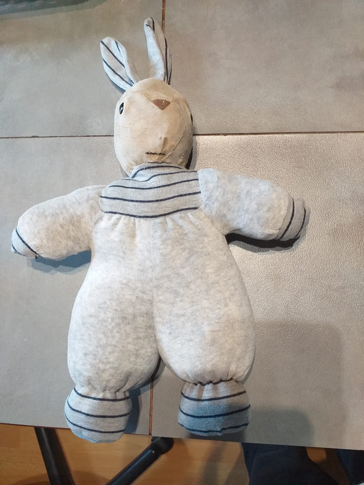 Réparation d'un doudou - après