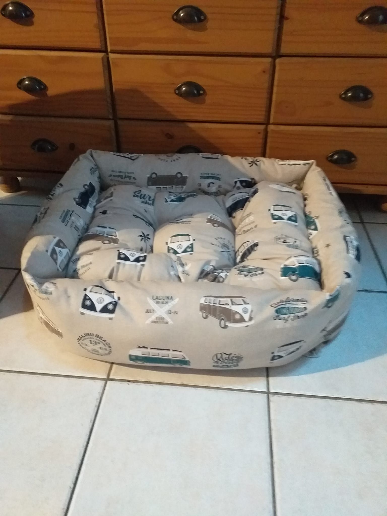 Retouche lit de chat - Après