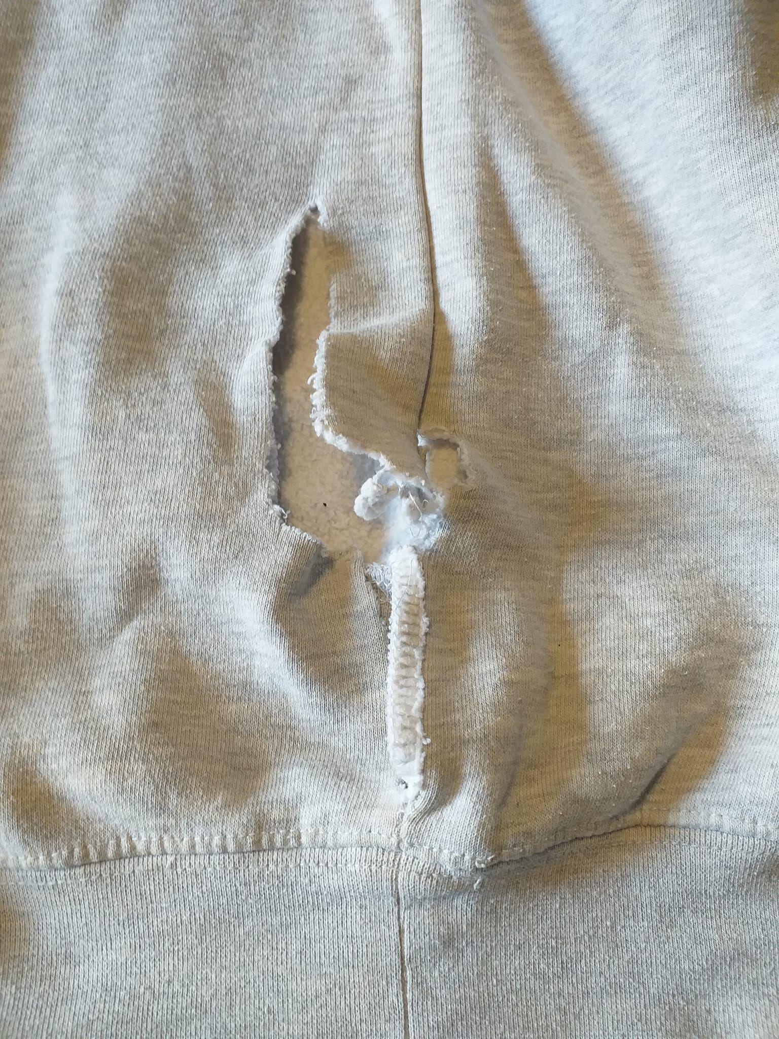 Retouche de jogging - Avant