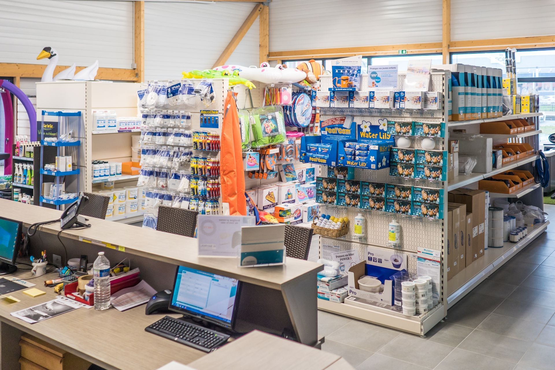 Accessoires pour piscines