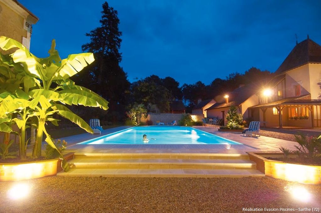 Piscines à débordements