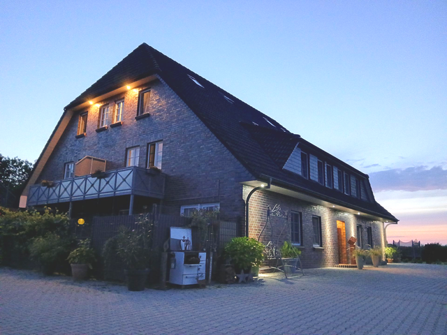 Haus am Abend