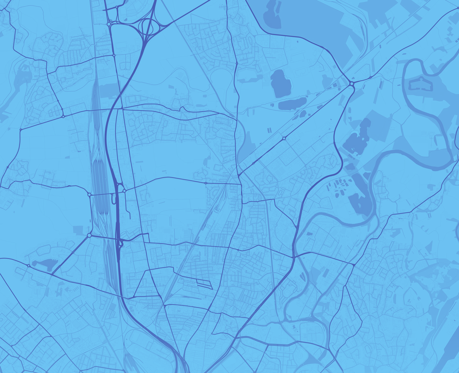 Plan de la commune de Schiltigheim.