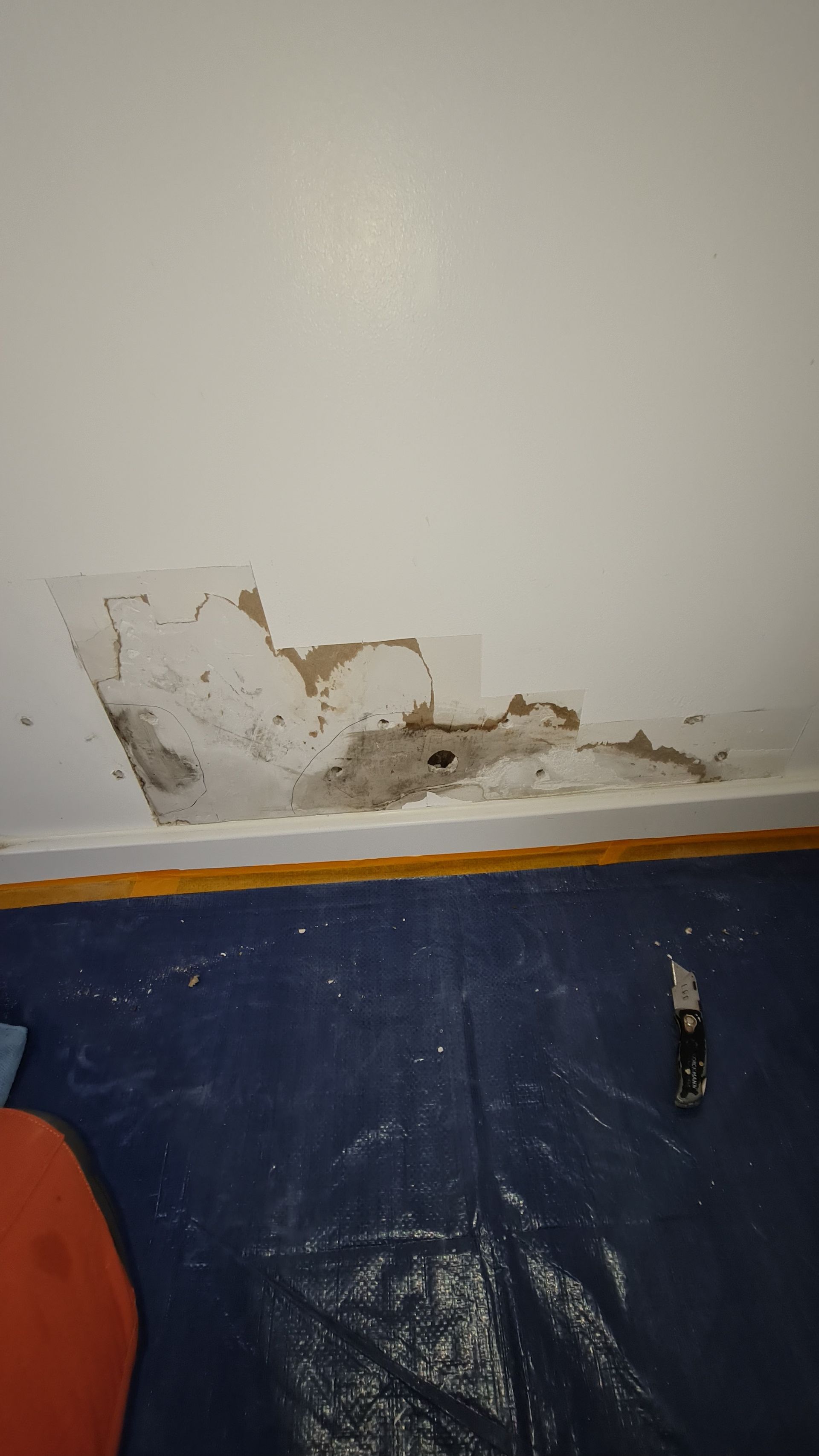 Photo d'un morceau de mur 